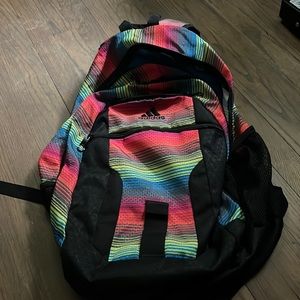 Rainbow Adidas Backpack